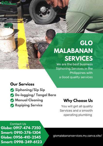 GLO Malabanan Siphoning Services ertyu