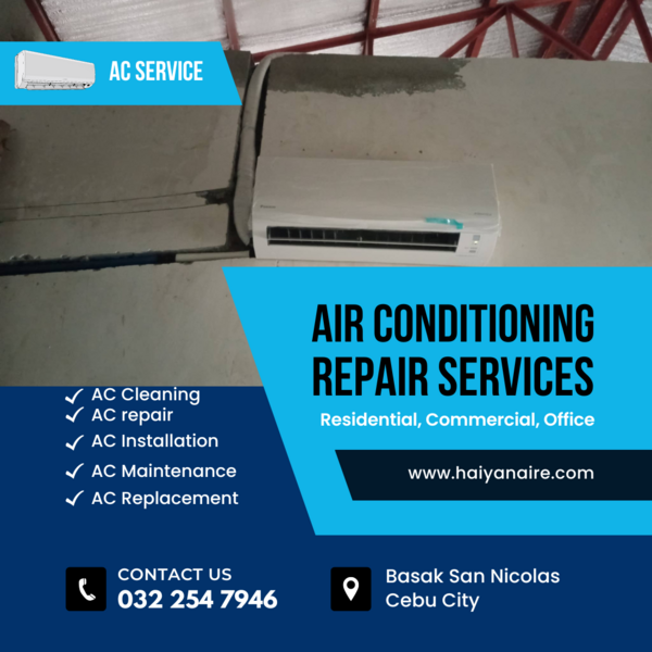 AIRCON CLEANING and REPAIR SERVICES in Brgy. Naalad Naga City Cebu  