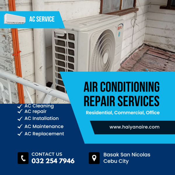 AIRCON CLEANING and REPAIR SERVICES in Brgy.  North Poblacion Naga City