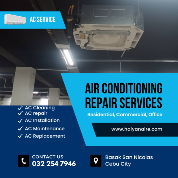 AIRCON CLEANING and REPAIR SERVICES in Brgy.  Tangke Naga City Cebu 