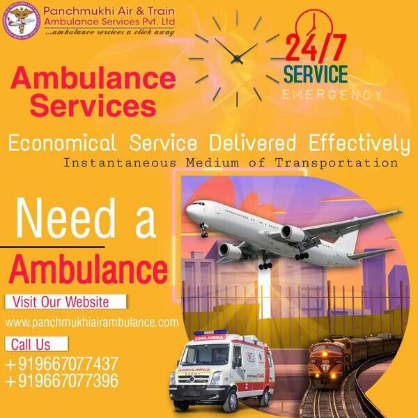 Utilize Risk-Free Air and Train Ambulance Services in Chennai By Panchm