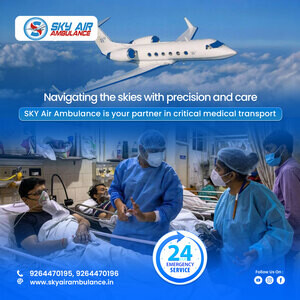 Obtain Air Ambulance from Patna by Sky with Superb Medical Services | PostAds PH