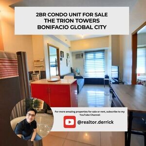 2BR Condo Unit at The Trion Towers BGC for Sale | PostAds PH