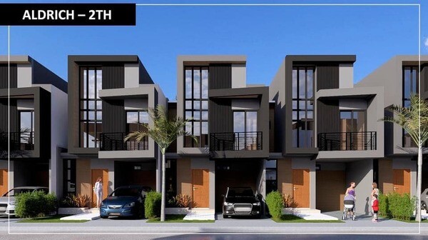 2 Storey Townhouse ALDRICH Model in Clarendon Residences Labangon Cebu 