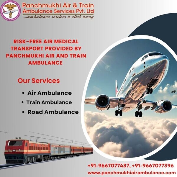 Panchmukhi Air and Train Ambulance Services in Delhi