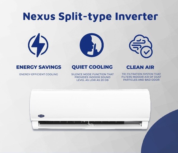 Carrier Nexus Split Wall Mounted Inverter in Cebu