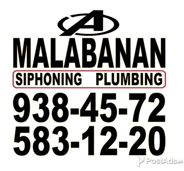 Av Malabanan/Siphoning and Plumbing Services 09081760771 / 09155772344