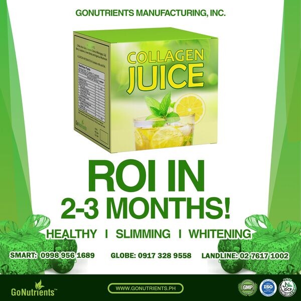 Own brand of Collagen Juice Philippinee