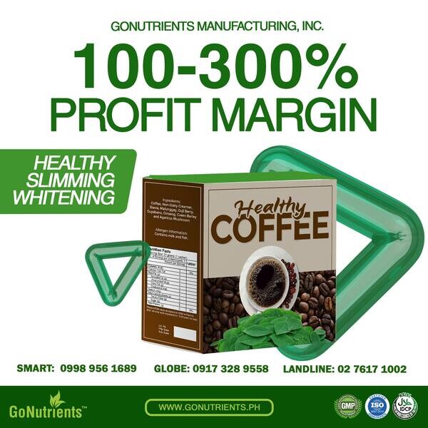 Own brand of Whitening Coffee Philippines