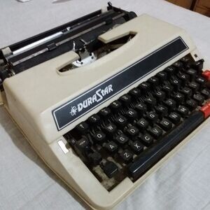 Vintage Durastar Manual Portable Typewriter | PostAds PH