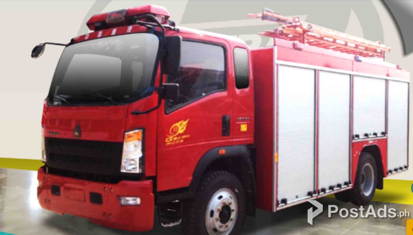 6 WHEELER FIRE TRUCK 5 CUBIC 