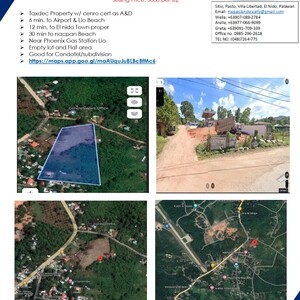 Villa Libertad El nido, Palawan 38,303 sqm | PostAds PH