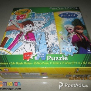 crayola color wonder puzzel frozen | PostAds PH