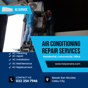 HAIYANANIRE AIRCON CLEANING and REPAIR SERVICES in Brgy. Estancia Manda | PostAds PH