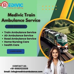 Medivic Train Ambulance Services in Patna provides Rapid Medical Transp | PostAds PH