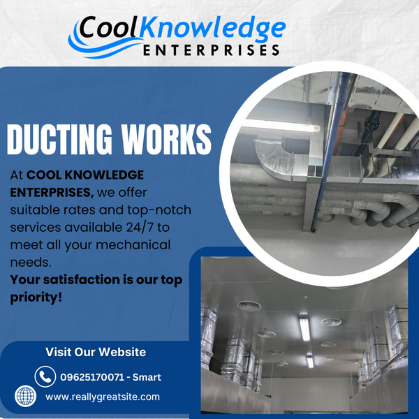 DUCTING WORK [INSTALLATION AND SUPPLY]