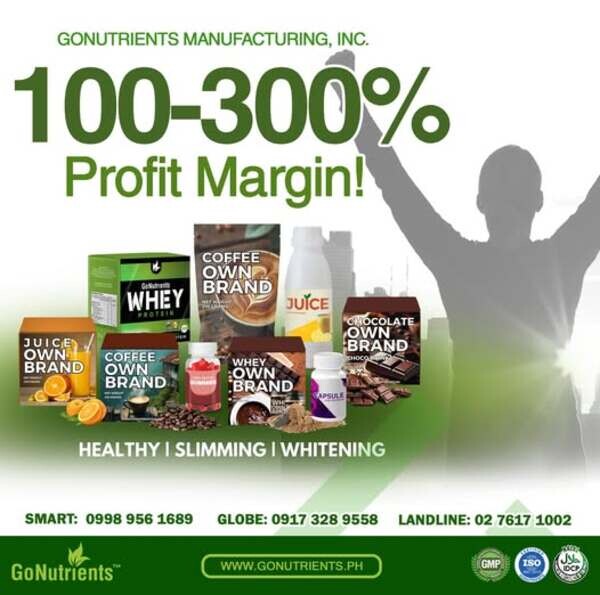 Own brand of healthy capsules