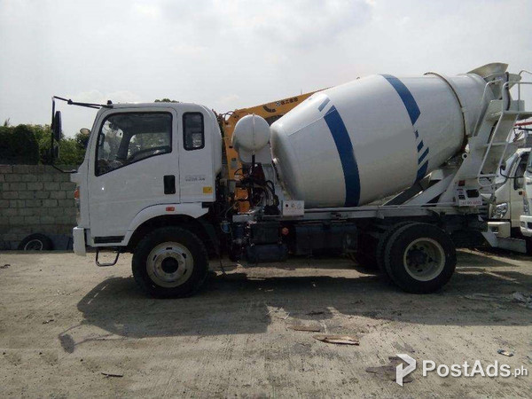 HOMAN Transit Mixer 4 Cubic 6 Wheeler Sinotruk Brand New