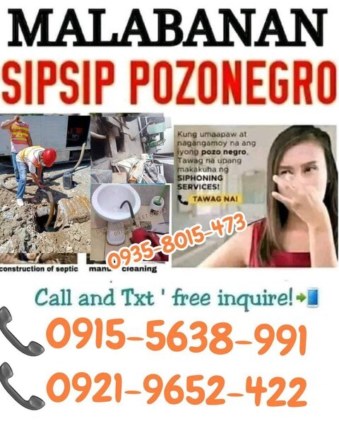 Malabanan Siphoneng/sip sip Septic Tank services- 09358015473