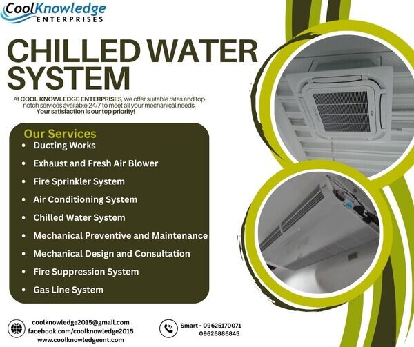 || CHILLED WATER SYSTEM || / SUPPLY AND INSTALLATION \