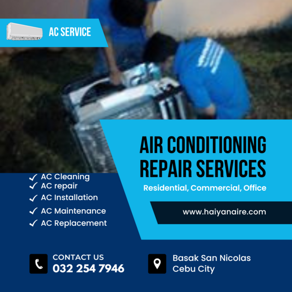 AIRCON CLEANING and REPAIR SERVICES in Brgy. Pagsabungan Mandaue City C