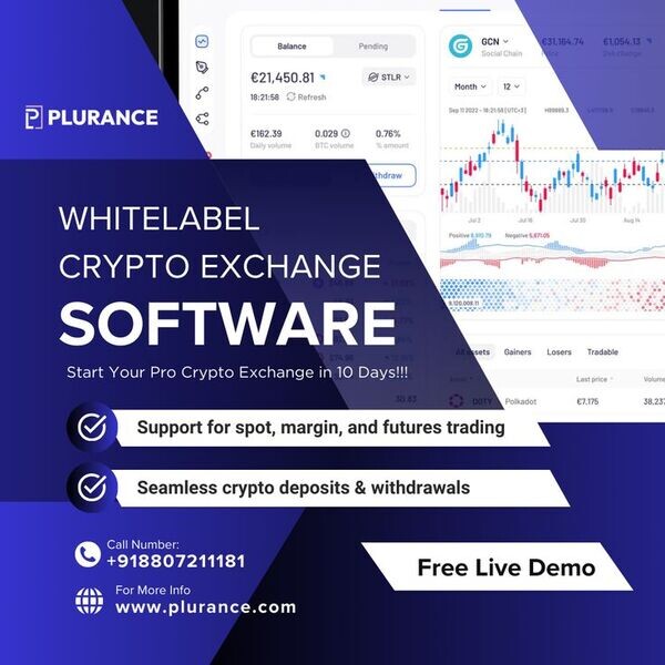 Launch a next gen exchange with our custom whitelabel crypto exchange s