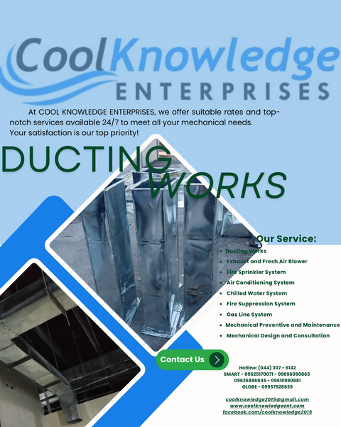 Reliable Ducting Works Services @Cool Knowledge