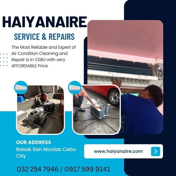 AIRCON CLEANING and REPAIR SERVICES in Brgy. Tabok Mandaue City Cebu