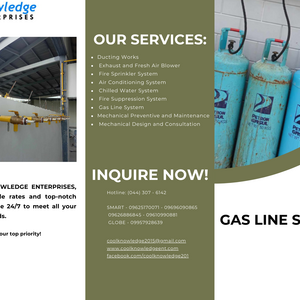 Reliable Gas Line System Services | PostAds PH