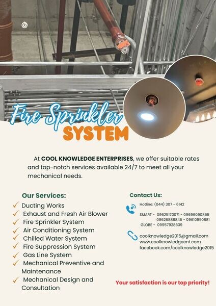 "Fire Sprinkler Systems: Design, Function, and Safety Standards"
