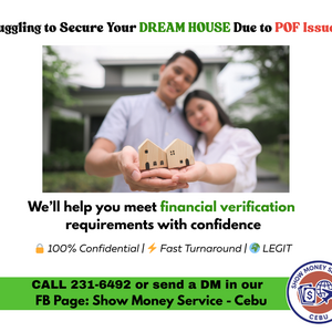 NEED PROOF OF FUNDS for your DREAM HOUSE? | PostAds PH