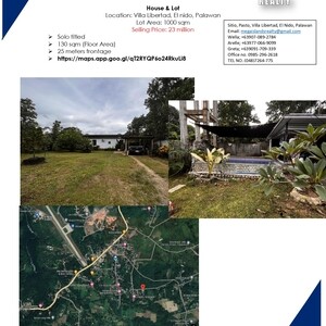 Villa Libertad, El nido, Palawan Lot Area: 1000 sqm | PostAds PH