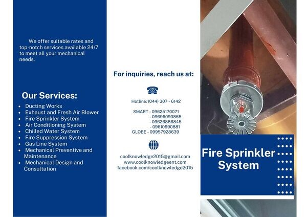 MECHANICAL WORKS || Fire Sprinkler System*