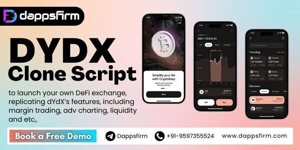Kickstart your crypto business with a bespoke DYDX clone