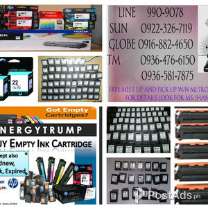 BUYER OF EMPTY CARTRIDGE AND TONER_BRAND NEW | PostAds PH