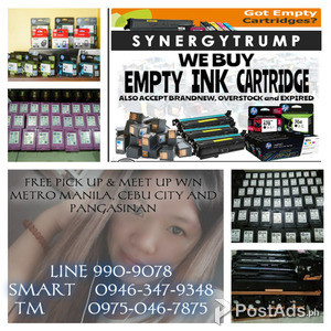 WE ARE BUYING OF EMPTY INK CARTRIDGE AND TONER | PostAds PH