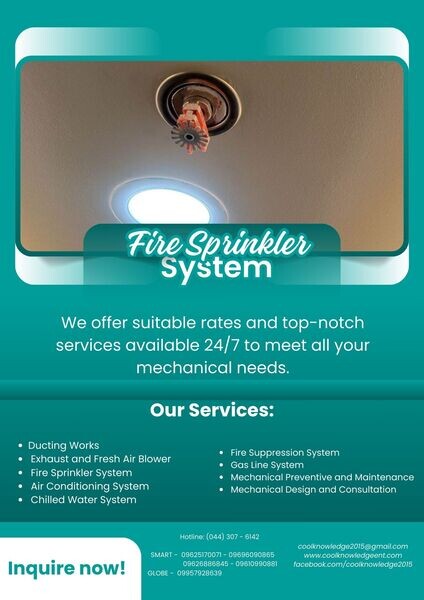 Reliable << Fire Sprinkler System >>