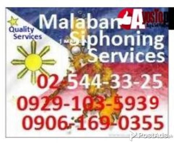 Re,al Malabanan Siphoning Septic Tank Services Caloocan city/025443325