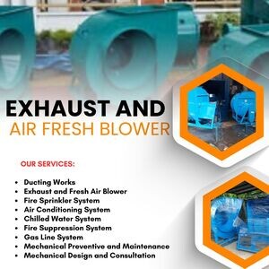 SUPPLY :INSTALLATION:EXHAUST AND FRESH AIR BLOWER: | PostAds PH