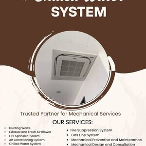 CHILLED WATER SYSTEM:INSTALLATION:SUPPLY | PostAds PH