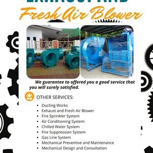 VENTILATION SYSTEM:EXHAUST:FRESH AIR BLOWER | PostAds PH