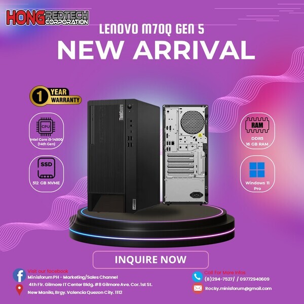 Lenovo M70q Gen 5