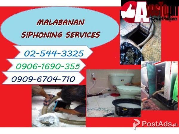 Re,al Malabanan Siphoning Services Makati city/02-5443325/09061690355