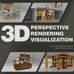 RUSH Cart Graphic Designer Kiosk Perspective Trade Show Booth Mall | PostAds PH