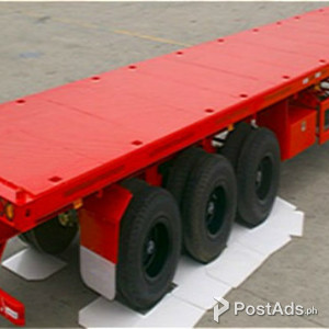 Tri Axle Flatbed Semi Trailer brand new! | PostAds PH