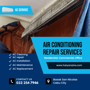 HAIYANANIRE AIRCON CLEANING and REPAIR SERVICES in Brgy. Casili Consola | PostAds PH
