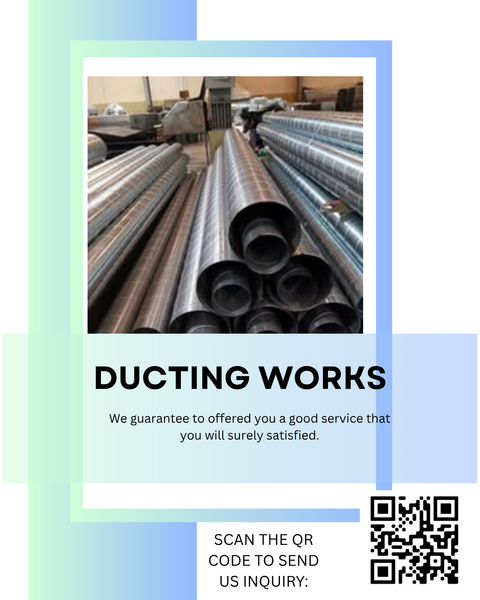 Ducting Works // We Install We Supply