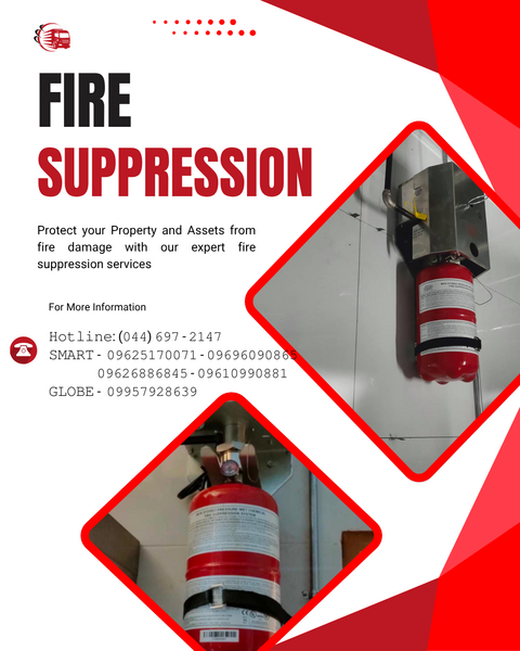 Fire Suppression ==Supply, Installation, maintenance
