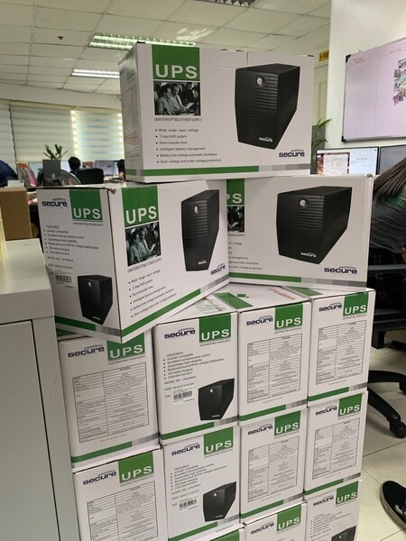 UPS 650VA Secure Black (Pre-owned)