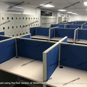 FULL FABRIC WORKSTATION TABLE , OFFICE CUBICLE , OFFICE PARTITION | PostAds PH
